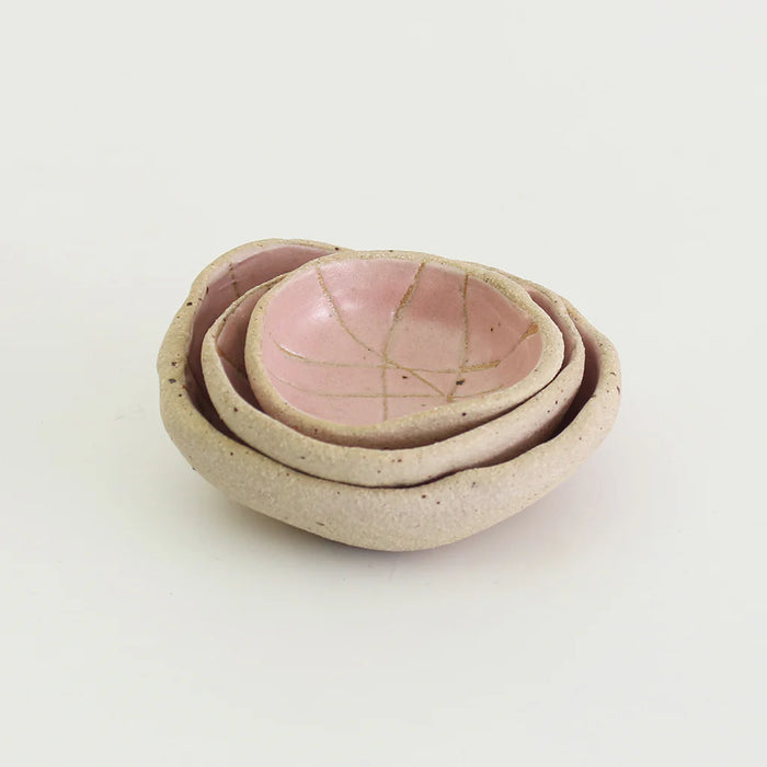 Pale Pink Wonky Bowl