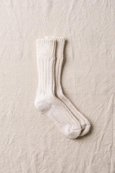 Natural Organic Cotton Low Gauge Socks