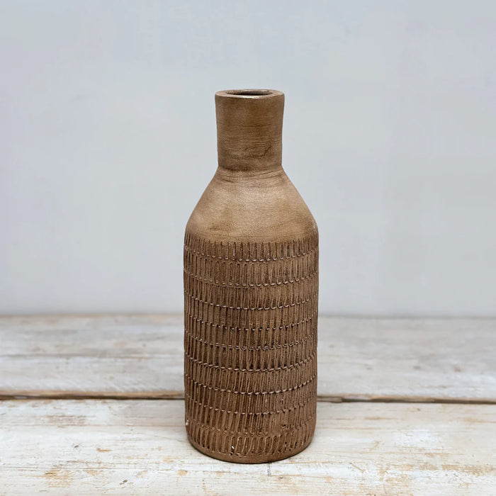 Flen Terracotta Vase - Antique