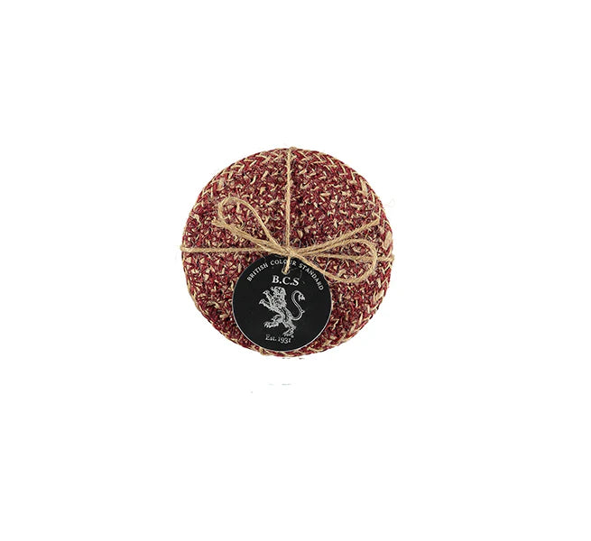 Guardsman Red Jute Coasters - Set of 4