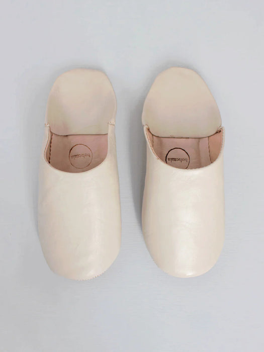 Chalk Moroccan Slippers