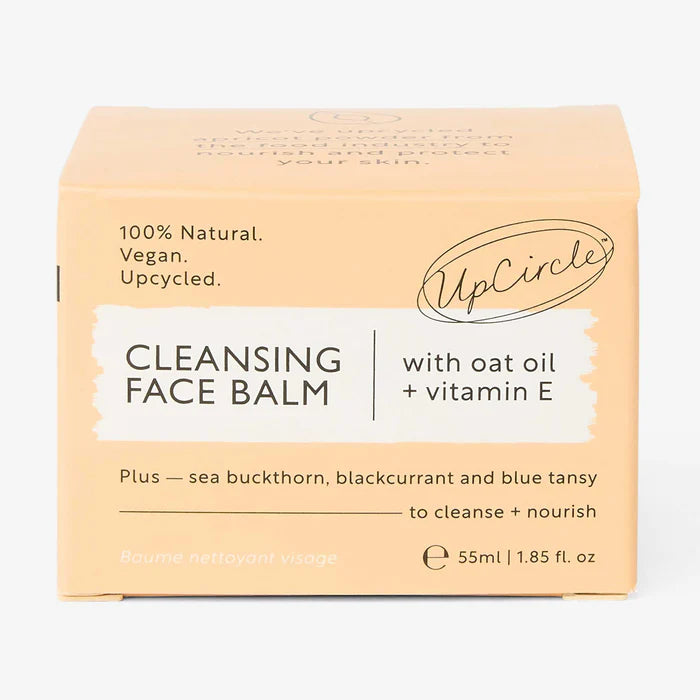 Natural Cleansing Balm Makeup Remover with Oat + Vitamin E