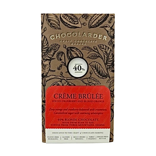 Creme Brulee 40% Blonde Chocolate