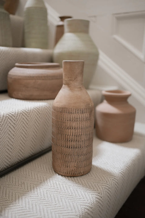 Flen Terracotta Vase - Antique