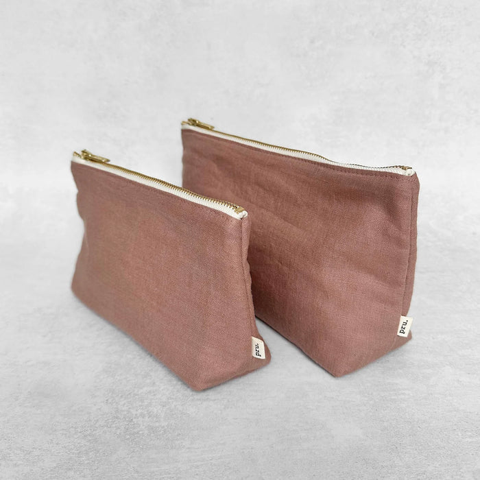 Linen Pouch Bag - Large