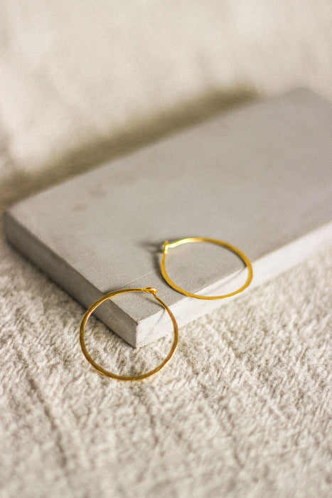 Small Minimal Textured Hoops