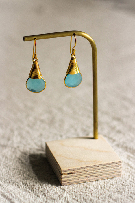 Stone Drop Earrings