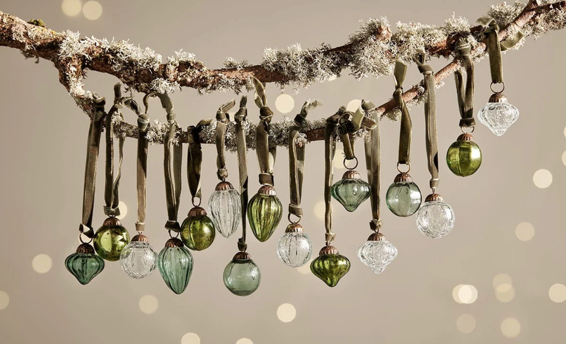 Adisa Bauble - Mixed Green & Clear