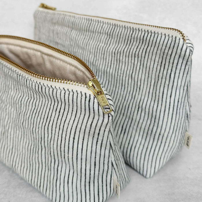 Linen Pouch Bag - Large