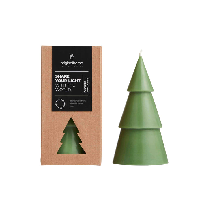 Large Xmas Tree Candle