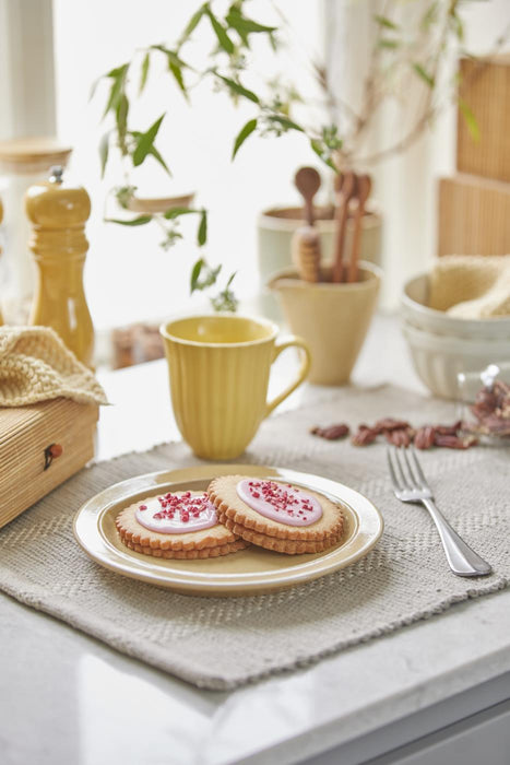 Grey & White Stripe Placemat