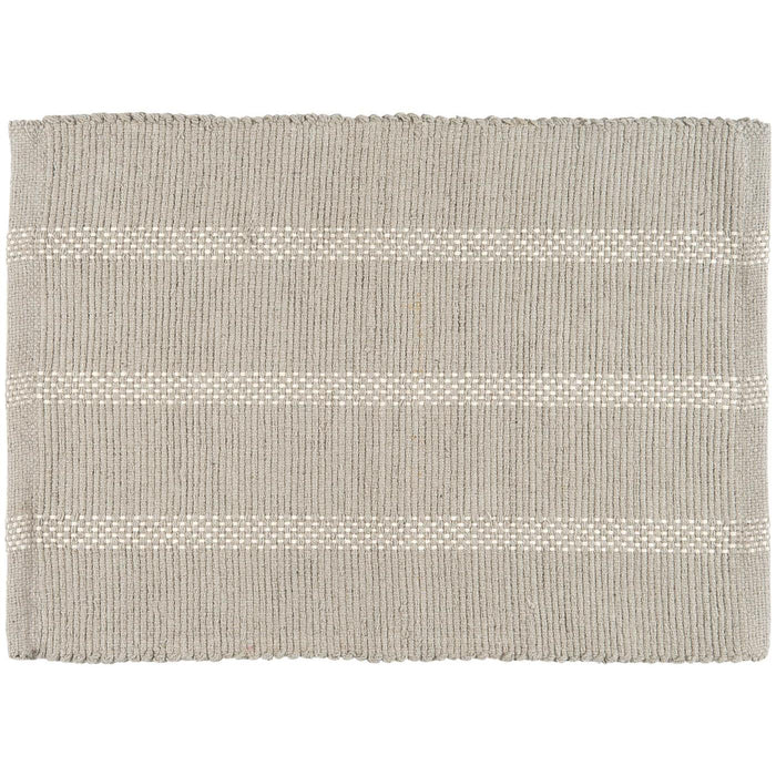 Grey & White Stripe Placemat