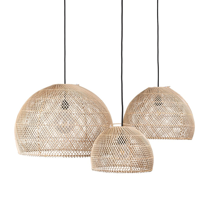 Natural Globe Rattan Lampshade - 3 Sizes