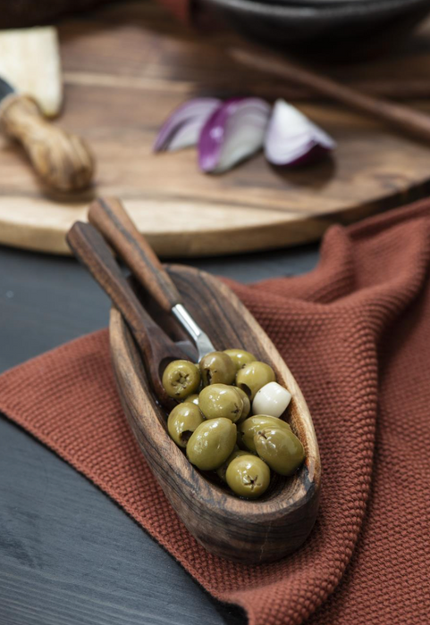 Olive Spoon with Holes - Wooden Spoon