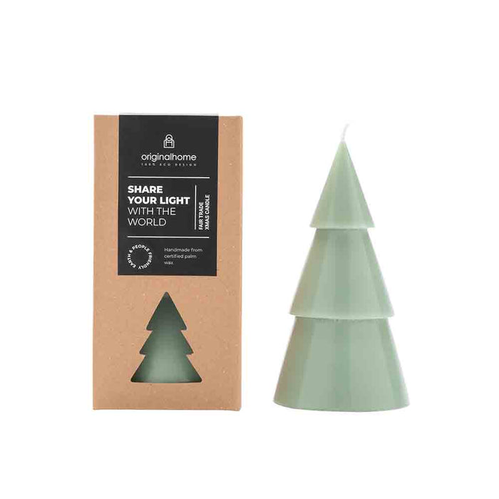 Large Xmas Tree Candle