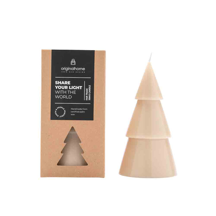 Large Xmas Tree Candle