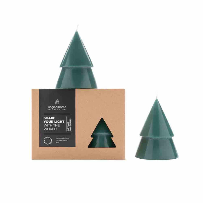 Medium Xmas Tree Candles - Set of 2