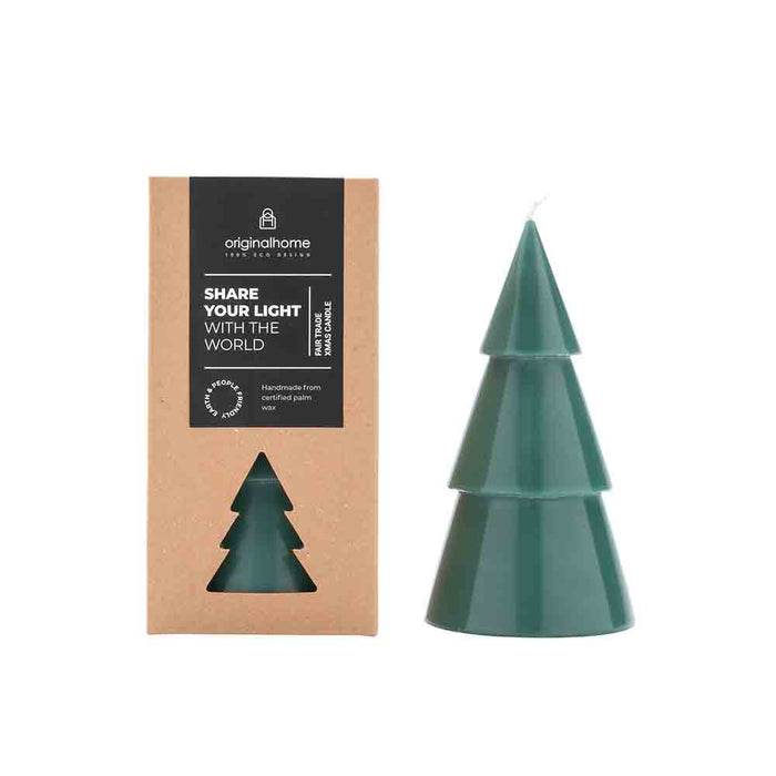 Large Xmas Tree Candle